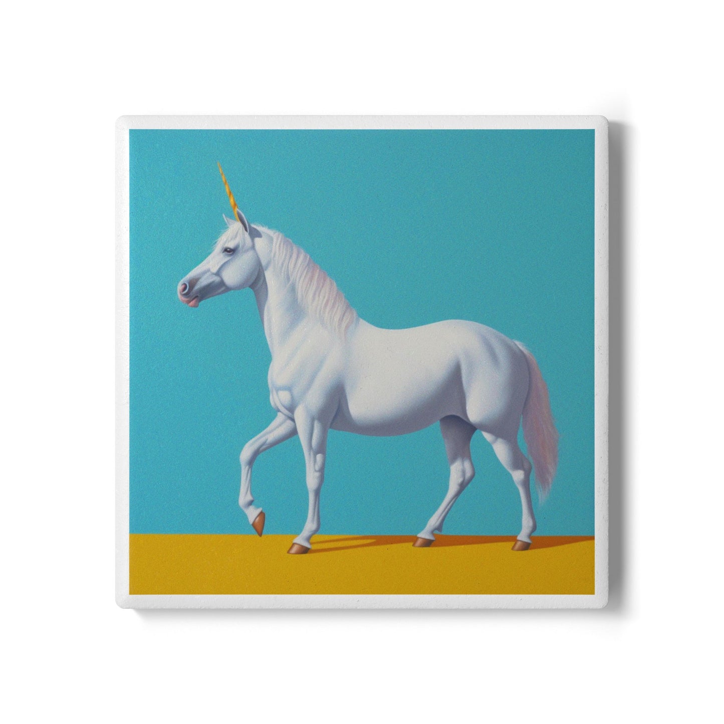 Unicorn Dreams Ceramic Drinks Coaster β Magical Sips Start Here π¦β¨
