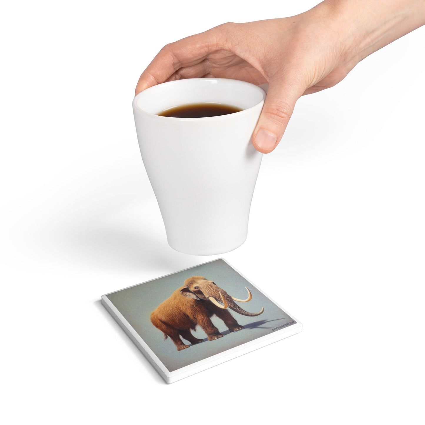 Mammoth Mugmate Ceramic Coaster β Ice Age Icon Edition πβ