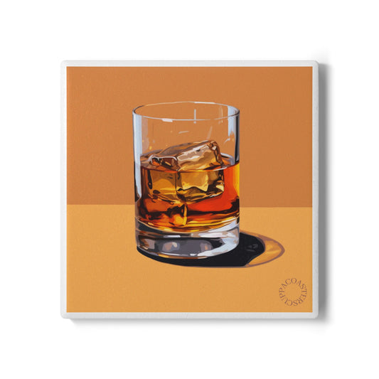 🥃 “A Wee Dram” Ceramic Coaster – Whisky Lovers Collection