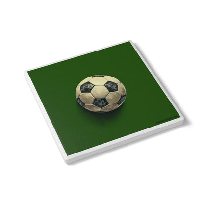 Goal Getter Ceramic Coaster – Kick Back in Style ⚽💚