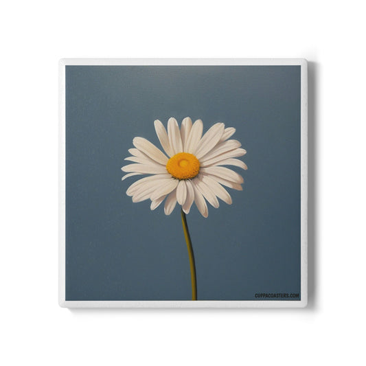 Whoopsie Daisy Ceramic Coaster – Bloom & Sip Edition 🌼☕