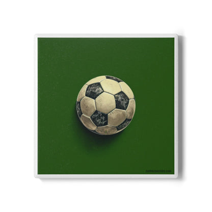 Goal Getter Ceramic Coaster – Kick Back in Style ⚽💚