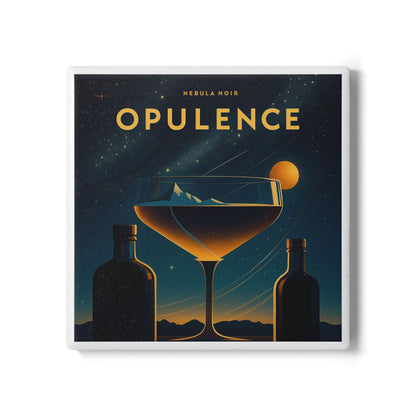 Opulence Ceramic Drinks Coaster – Luxe Barware Décor